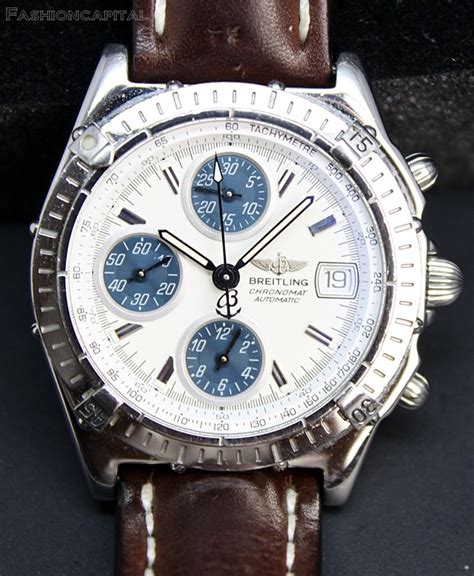 breitling b13048 - stainless steel back chronographe 100m|breitling chronomat b13048 price.